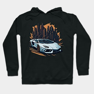 Lamborghini Classic Car Hoodie